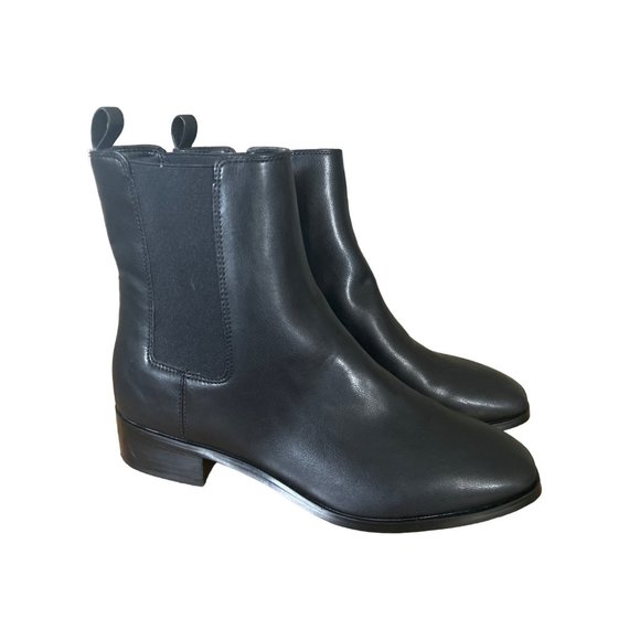 J.Crew $188 Chelsea Boot in Black BT277,  Size 10 - Picture 1 of 5